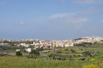 Obraz premium Town Mgarr Malta