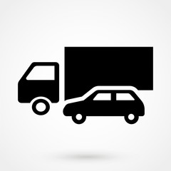 truck and car icon