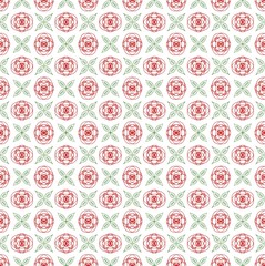 Seamless Geometric Repeating Illustration Vector