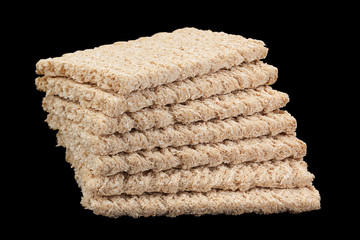 Low calories snack on black