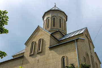 Tbilisi, Georgia, Eastern Europe - St Nicholas Church at Narikala Fortress.
