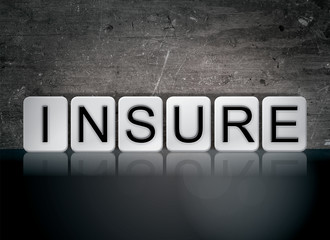 Insure Concept Tiled Word