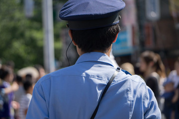 Obraz premium 警察官