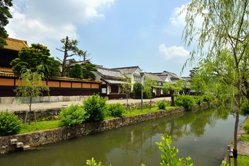 Obraz premium 倉敷美観地区の景色