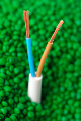 Colorful Plastic Polymer Granules for cable