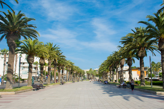 avenue in Salou