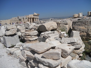 Acropole vestiges