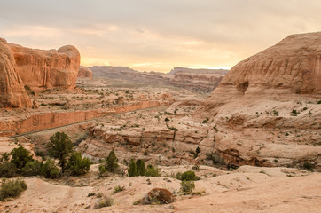 View from Corona Arch