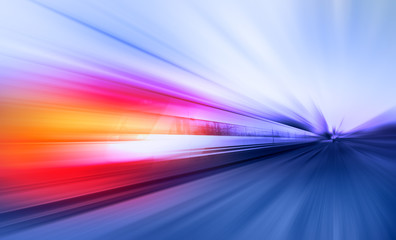 Fototapeta High speed train obraz