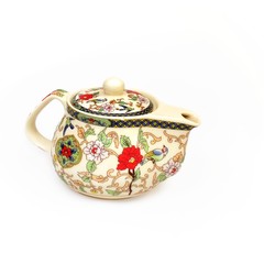 Porcelain teapot in Chinese style