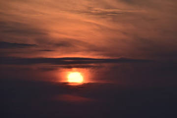 Fototapeta na wymiar sunset moods