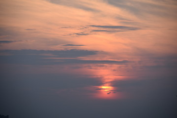 Fototapeta na wymiar sunset moods