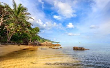 karimunjawa indonesia java beach coastline rocks