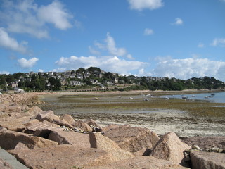 Fototapeta na wymiar plage Bretonne