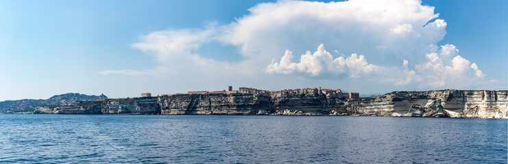 Bonifacio vue de la Mer