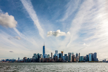 Manhattan vue de l'Upper Bay