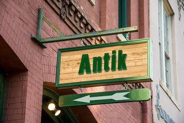 Obraz premium Schild 277 - Antik