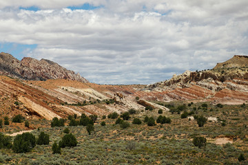 Panoramic view of the canyon