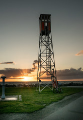 Rescue tower by the sea