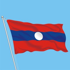Flag Laos