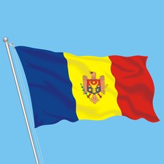 Flag Moldova