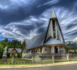 Fototapeta na wymiar Stromowce Nizne church Poland