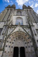 Fototapeta premium Cathédrale Saint-Corentin, Quimper, Finistère (29)