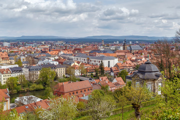 Fototapeta na wymiar view of Bamberg, Germany