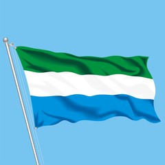 Flag Sierra Leone