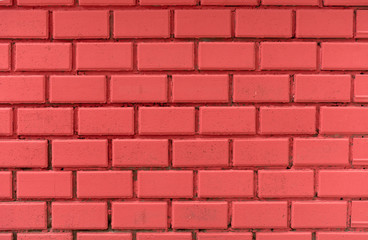 Red brick wall