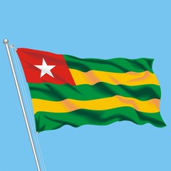 Flag Togo