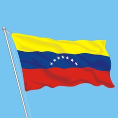 Flag Venezuela.