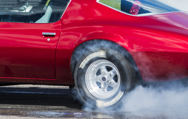 Drag race car