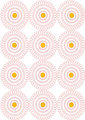 Fototapeta premium Abstract flowers,vector, background