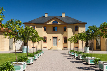 Fototapeta na wymiar Orangery of castle Belvedere, Weimar