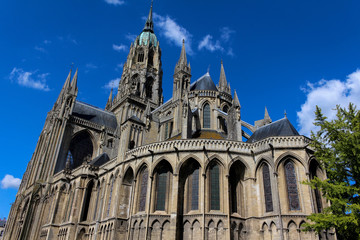 Fototapeta na wymiar Bayeaux Cathedral