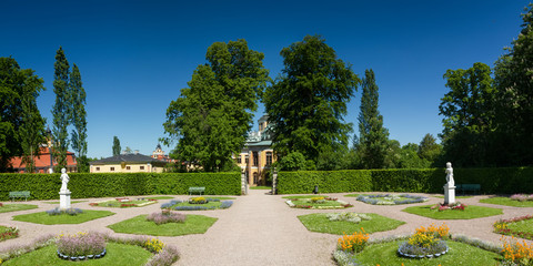 Park of castle Belvedere