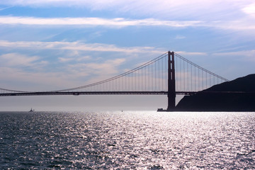 Fototapeta na wymiar The San Francisco's Golden Gate