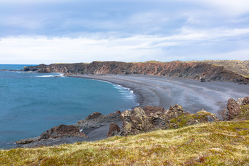 Djupalonssandur or the Black Lava Pearl Beach is a beautiful place to visit