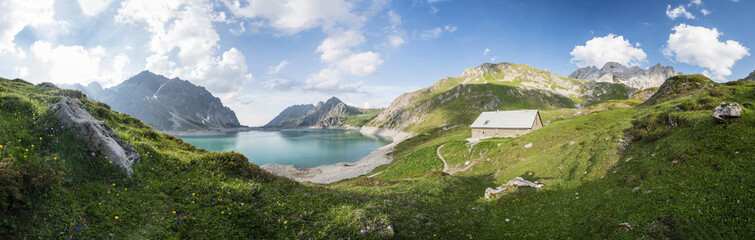 Sommer Bergpanorama