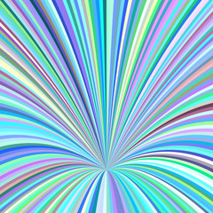 Abstract hole background - vector design from swirling rays