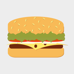 set classic burger