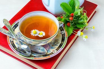 tea, Cup of tea, various kinds of tea, tea on the table