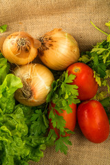 composition of vegetables