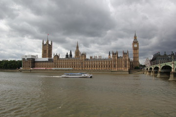 Fototapeta na wymiar London, Houses of Parliament