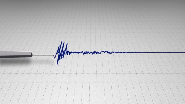 Polygraph Lie Detector Test on Grid Paper