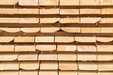 Building materials for sale outside on the basis of the building