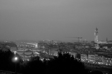 Fototapeta na wymiar Florence By Night 1