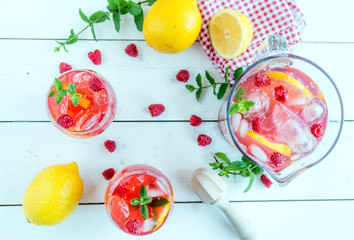 raspberry lemonade