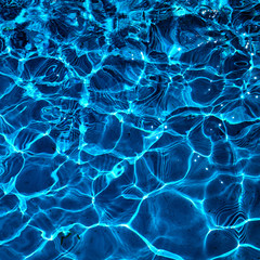 Water abstract background. blue water ripple background